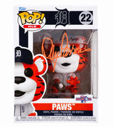 Lance Parrish Signed Detroit Tigers 'Paws' MLB Mascot Funko Pop Doll #22