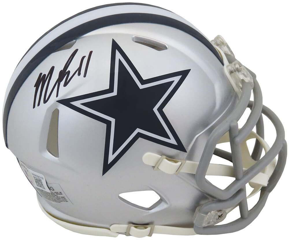 Micah Parsons Signed Dallas Cowboys Riddell Speed Mini Helmet - (Beckett)