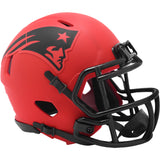 New England Patriots RAVE Speed Mini Football Helmet