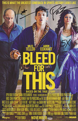 Vinny 'Paz' Pazienza Signed Bleed For This 11x17 Movie Poster w/5x (In Black)