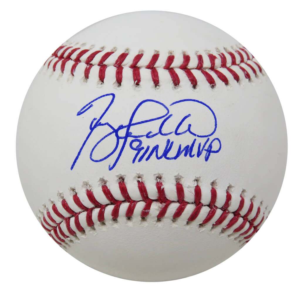Terry Pendleton Signed Rawlings Official MLB Baseball w/91 NL MVP