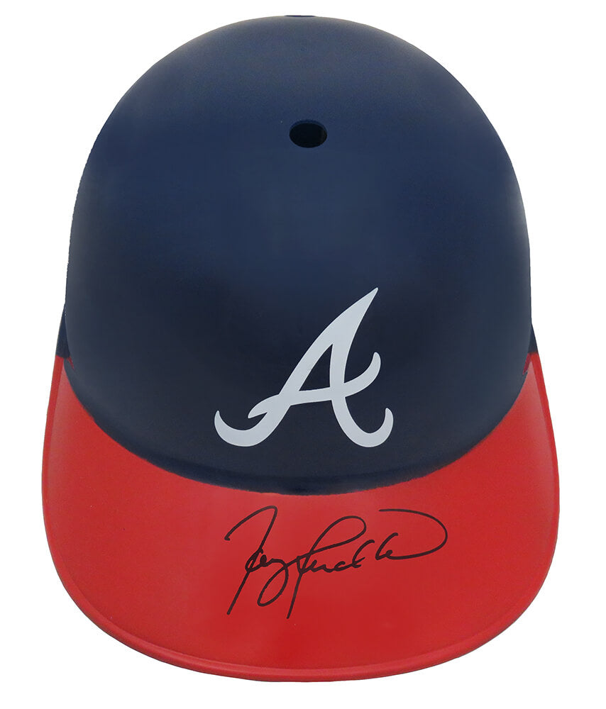 Terry Pendleton Signed Atlanta Braves Replica Batting Helmet
