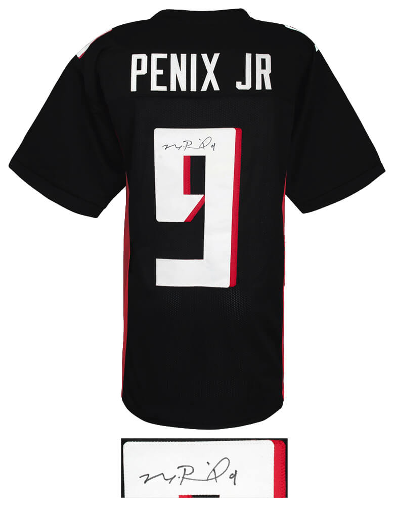 Michael Penix Jr. Signed Black Custom Football Jersey