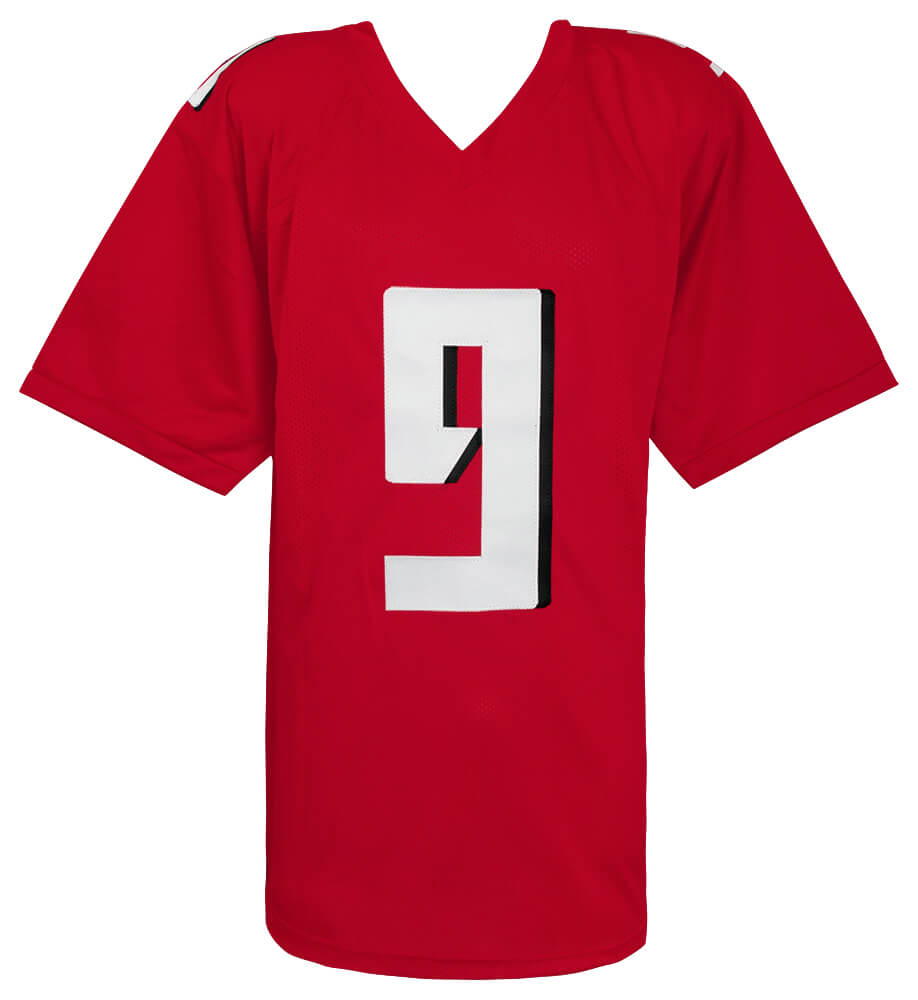 Michael Penix Jr. Signed Red Custom Football Jersey
