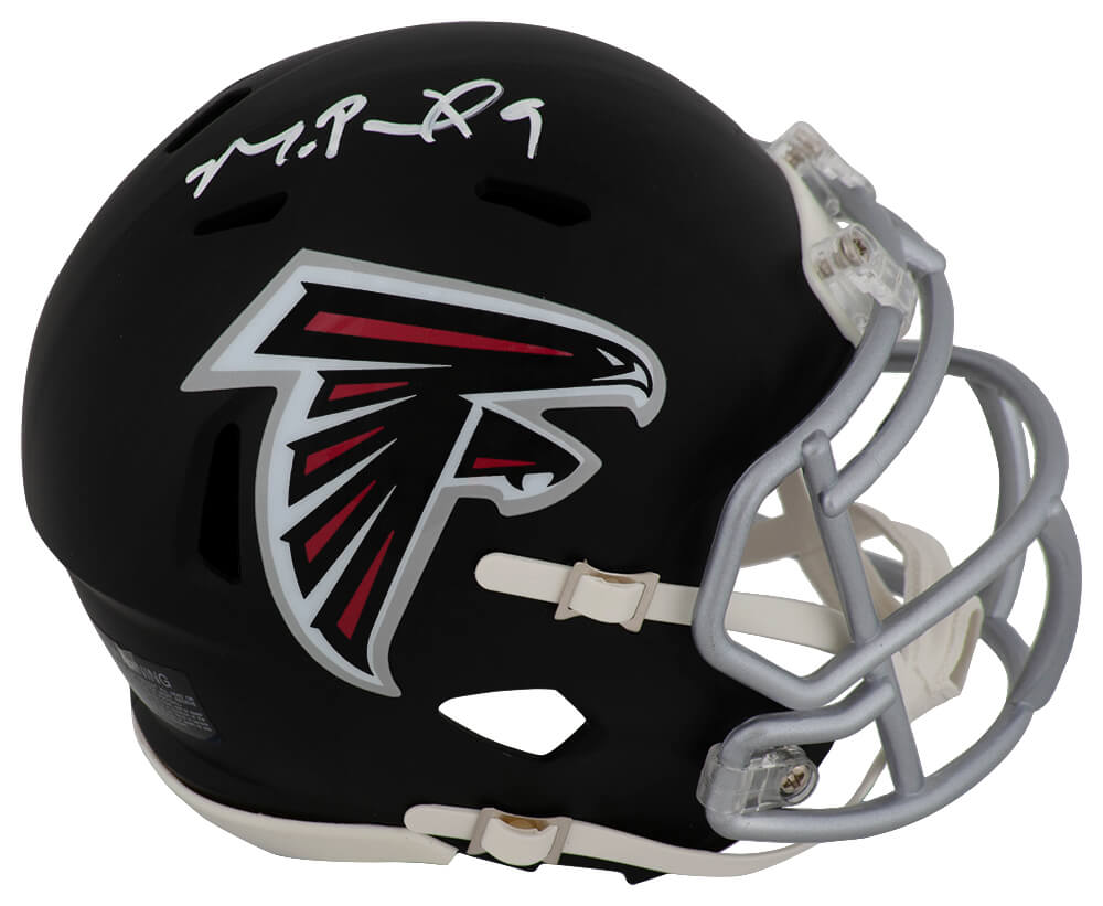 Michael Penix Jr. Signed Atlanta Falcons Riddell Speed Mini Helmet