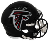 Michael Penix Jr. Signed Atlanta Falcons Riddell Full Size Speed Replica Helmet