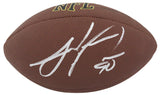 Julius Peppers Signed Wilson Super Grip Full Size NFL Football