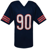 Julius Peppers Signed Navy Custom Football Jersey