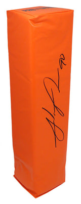 Julius Peppers Signed Orange Endzone Football Pylon