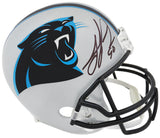 Julius Peppers Signed Carolina Panthers Riddell (VSR4) Full Size Replica Helmet