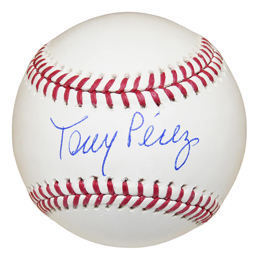 Tony Perez Signed Rawlings Official MLB Baseball