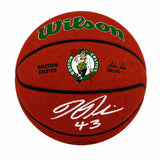 Kendrick Perkins Signed Boston Celtics Logo Wilson Alliance NBA Basketball