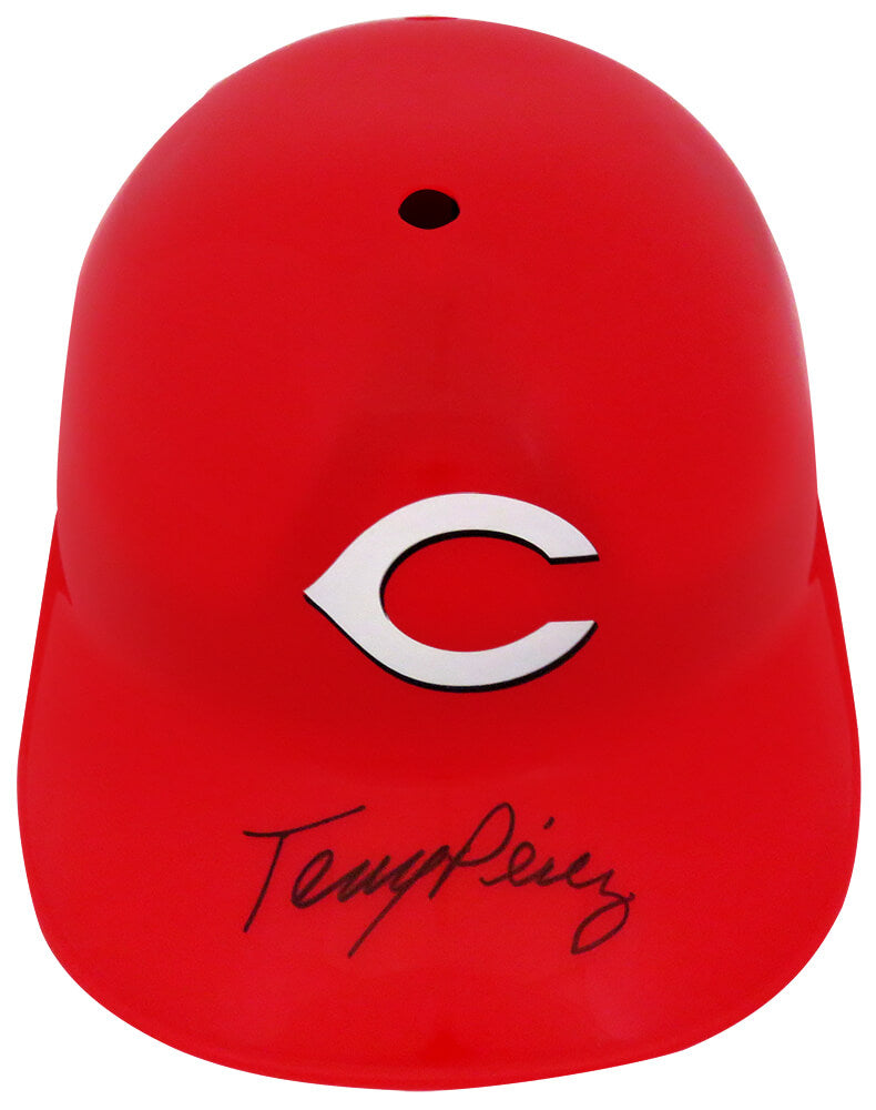 Tony Perez Signed Cincinnati Reds Souvenir Replica Batting Helmet