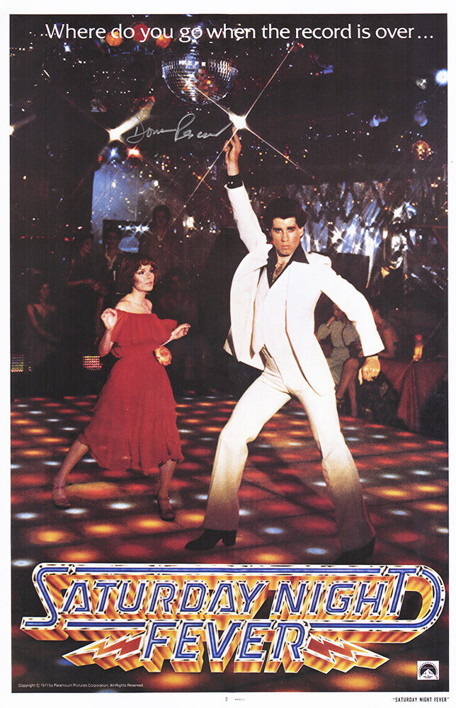 Donna Pescow Signed Saturday Night Fever 11x17 Movie Poster