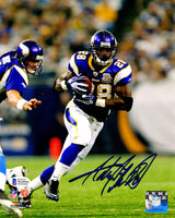 Adrian Peterson Signed Minnesota Vikings Rushing 8x10 Photo (Beckett)
