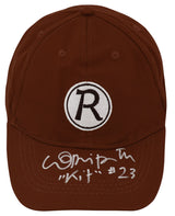 Lori Petty Signed Racine Belles Brown Women's Baseball Hat w/Kit