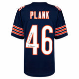 Doug Plank Signed Navy Custom Football Jersey w/46 Defense