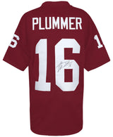 Jake Plummer Signed Red Custom Football Jersey w/Snake