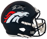 Jake Plummer Signed Denver Broncos (Current Style) Riddell Full Size Speed Replica Helmet w/Snake