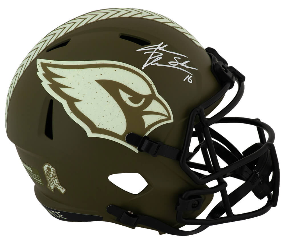 Jake Plummer Signed Arizona Cardinals SALUTE Riddell Full Size Speed Replica Helmet w/Snake