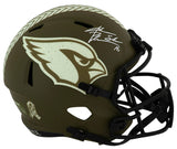 Jake Plummer Signed Arizona Cardinals SALUTE Riddell Full Size Speed Replica Helmet w/Snake
