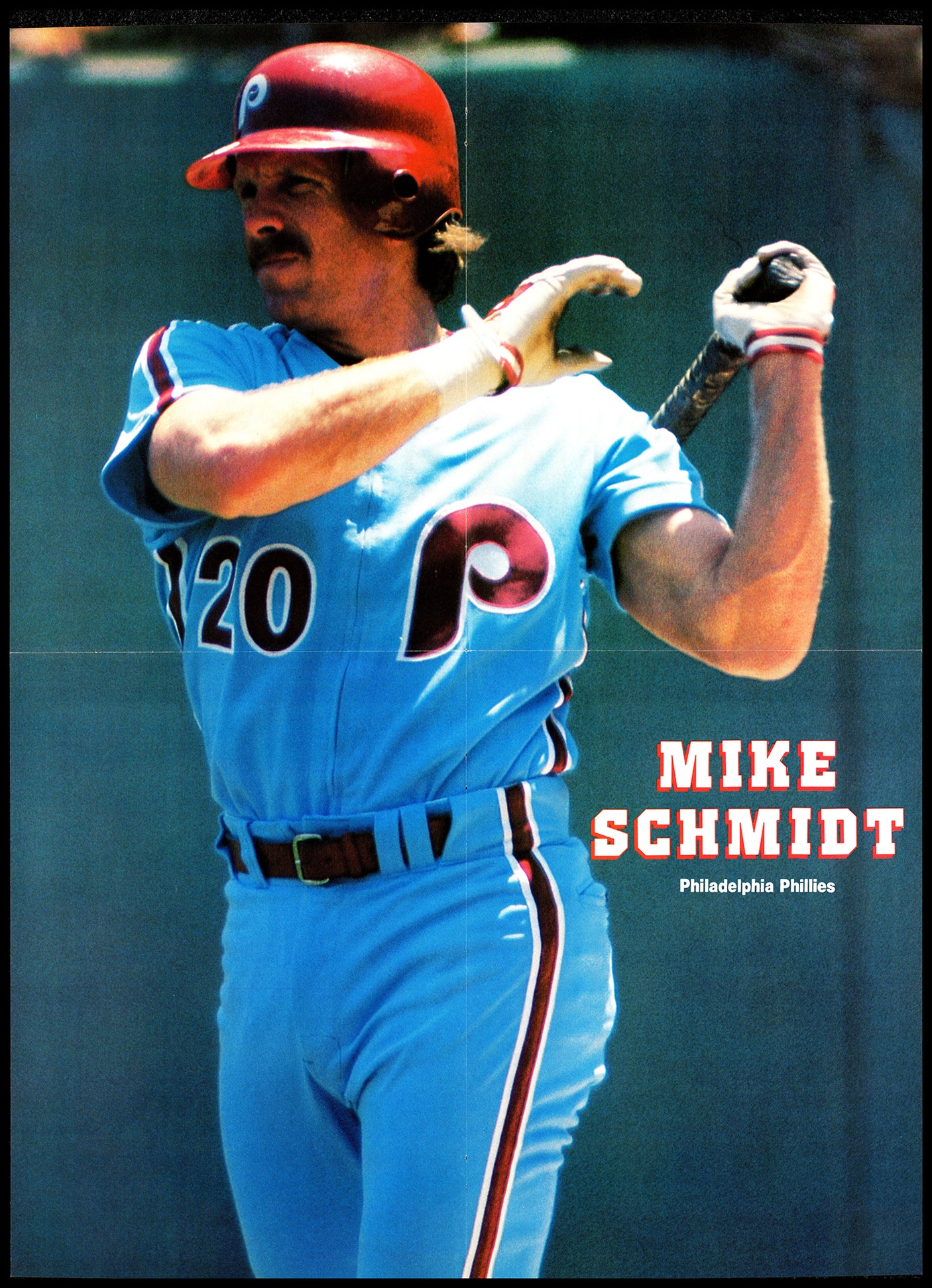 Kirk Gibson Autographed 16x22 Poster Detroit Tigers Beckett BAS QR #BM37470