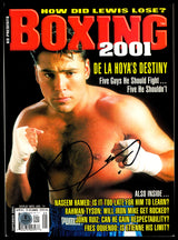 Oscar De La Hoya Autographed Magazine Beckett BAS QR #BM37863