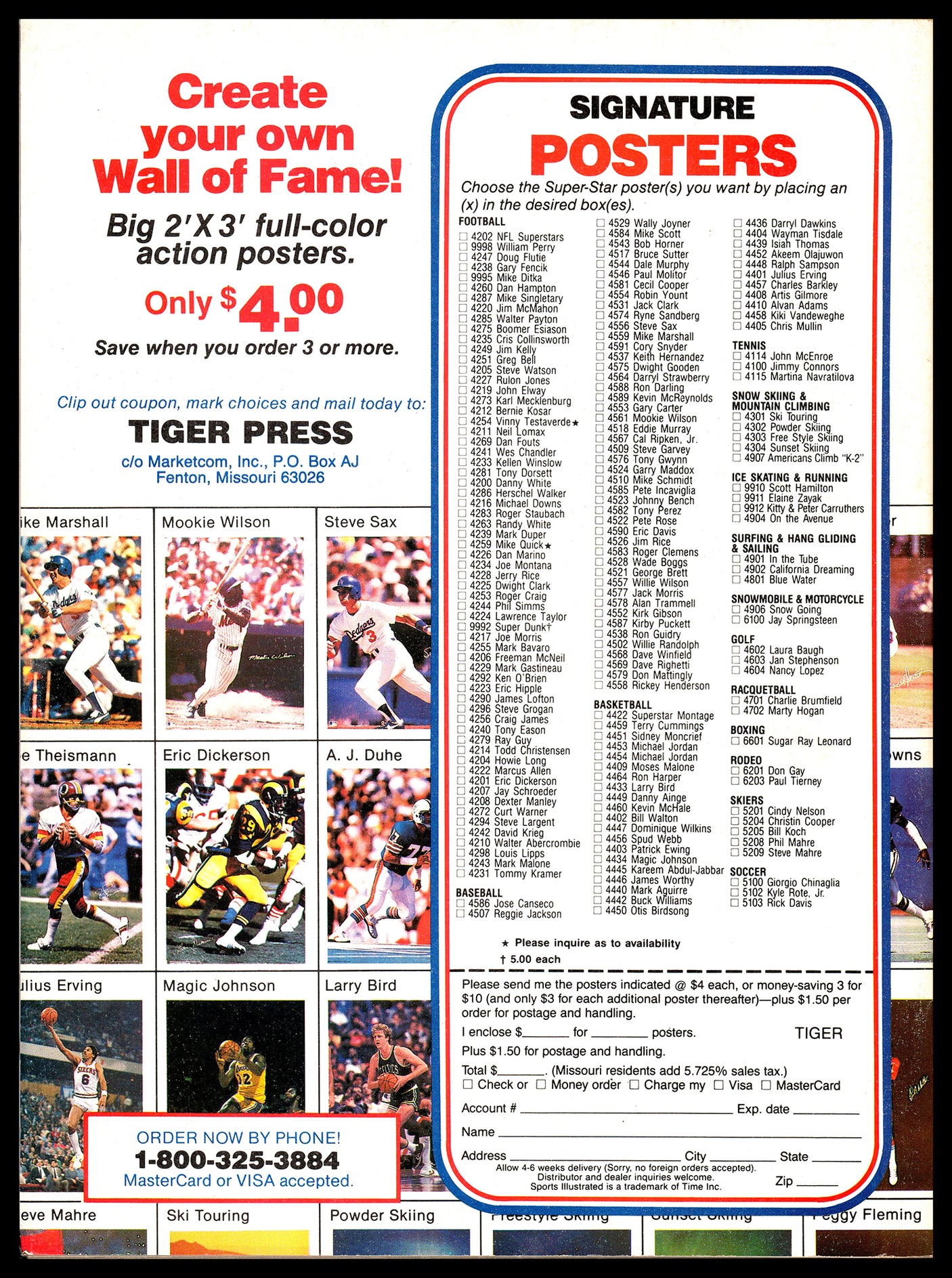 Thomas Hit Man Hearns Autographed Magazine Beckett BAS QR #BM37872