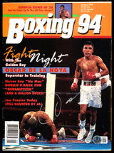 Oscar De La Hoya Autographed Magazine Beckett BAS QR #BM37879