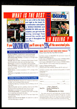 Lennox Lewis Autographed Magazine Beckett BAS QR #BM37878