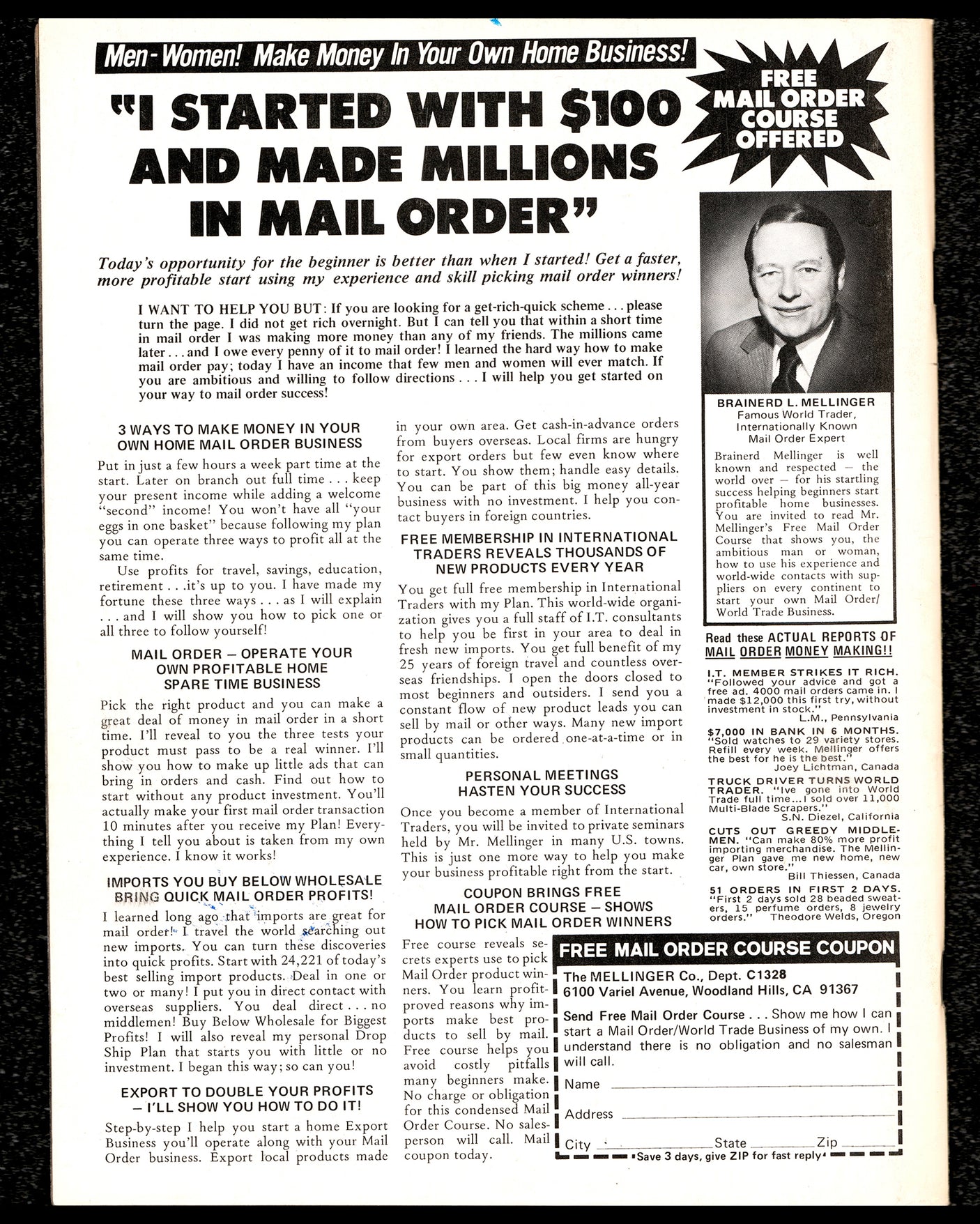 Marvelous Marvin Hagler Autographed Magazine Beckett BAS QR #BM37196