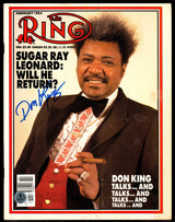 Don King Autographed Magazine Beckett BAS QR #BM37195