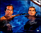 Chevy Chase & Christie Brinkley Autographed 16x20 Photo National Lampoon's Vacation (Smudged) Beckett BAS Witness #2W085644