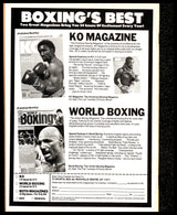 Thomas Hit Man Hearns Autographed Magazine Beckett BAS QR #BM37858