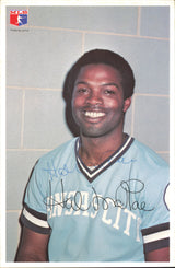 Kansas City Royals Autographed 8 Count Lot of 6x9 Team Issued Photos All Different With Al Cowens & Hal McRae SKU #236183