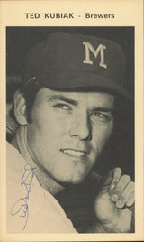 1970 Milwaukee Brewers Autographed 7 Count Lot of 4.5x7 Team Issued Photos SKU #236188