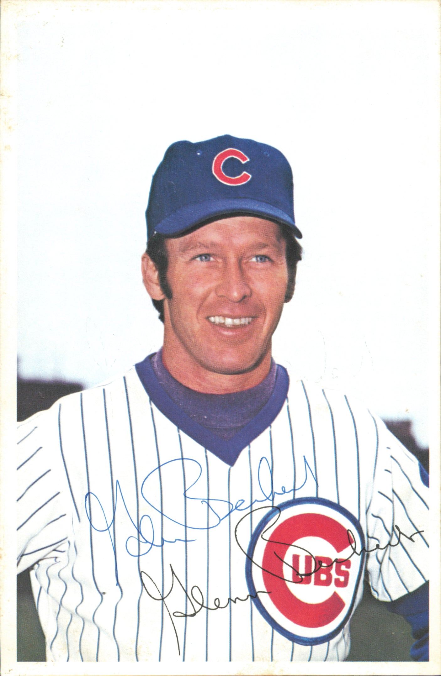 Chicago Cubs Autographed 10 Count Lot of 6x9 Team Issued Photos SKU #236200