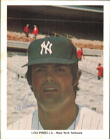 New York Yankees Autographed 6 Count Lot of 7x9 Team Issued Photos With Graig Nettles & Lou Piniella SKU #236203