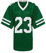 D'Angelo Ponds Signed Green Custom Football Jersey