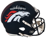 Clinton Portis Signed Denver Broncos Current Style Riddell Full Size Speed Replica Helmet