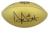 Dak Prescott Signed Wilson Duke Gold Metallic NFL Full Size Replica Football