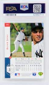 Derek Jeter (New York Yankees) 1993 SP Foil Baseball RC Rookie Card #279 (PSA 7 NM) (E)