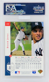 Derek Jeter (New York Yankees) 1993 SP Foil Baseball RC Rookie Card #279 (PSA 7 NM)(MBA Silver Certified) (G)