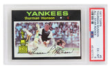 Thurman Munson (New York Yankees) 1971 Topps All Star Rookie Card #5 (2nd Year Card) - PSA 6 EX-MT (B)