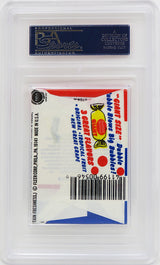 1986 Fleer Basketball Wax Pack - (Encapsulated / Graded PSA 8) (Isiah Thomas RC Sticker On Back) (Michael Jordan RC??)