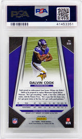 Dalvin Cook (Minnesota Vikings) 2017 Panini Prizm Football #231 Prizm RC Rookie Card - PSA 10 GEM MINT