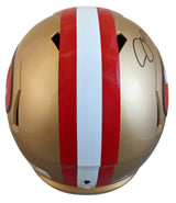 49ers Joe Montana Authentic Signed 64-95 TB Full Size Speed Rep Helmet Fanatics