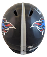 Titans Vince Young "2006 ROY" Signed Full Size Speed Rep Helmet BAS Witnessed