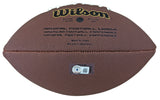 Oilers Warren Moon "HOF 06" Signed Wilson Super Grip Nfl Football BAS Witnessed