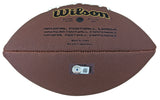 Oilers Warren Moon "HOF 06" Signed Wilson Super Grip Nfl Football BAS Witnessed
